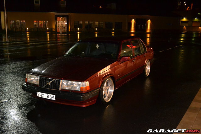 My Volvo 940 Turbo 97 Winter car Same day i bought it