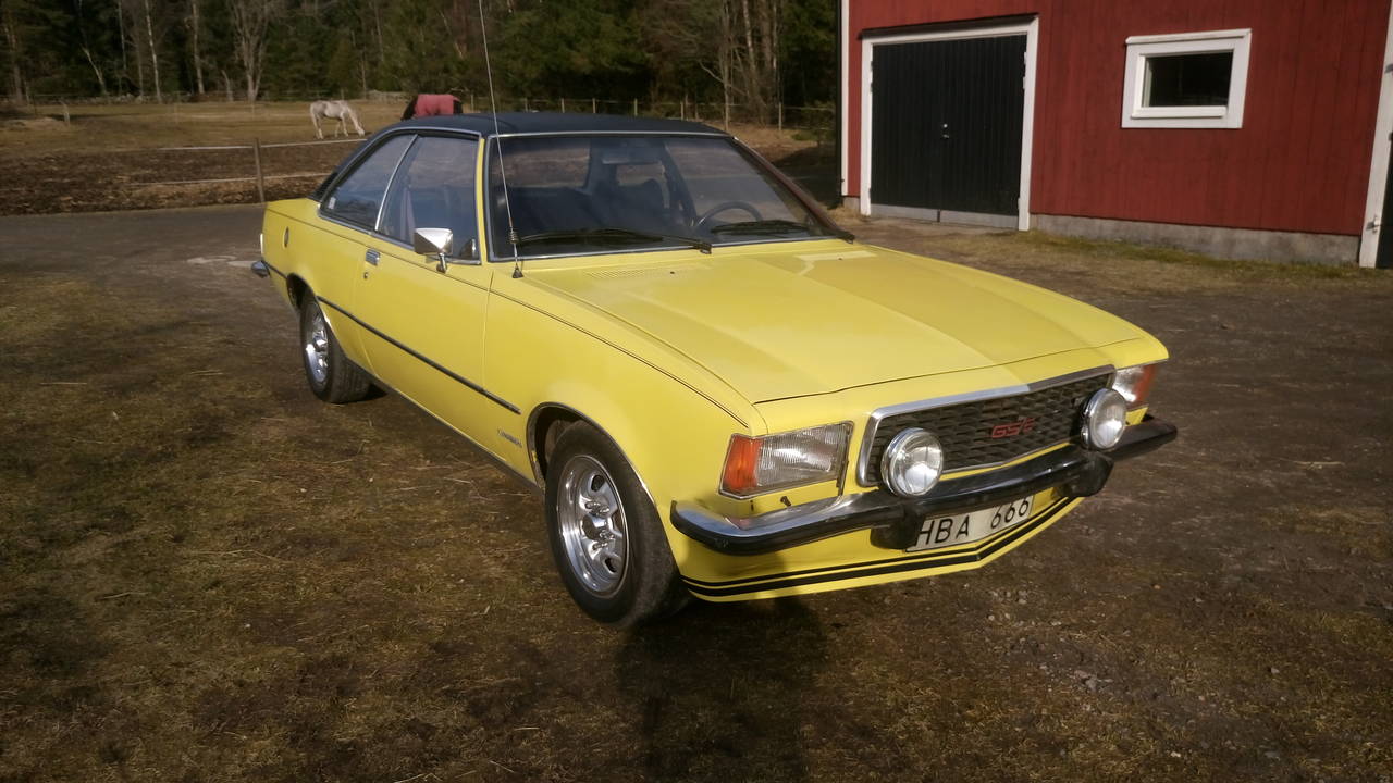 Opel Commodore Gs E Coupe Garaget