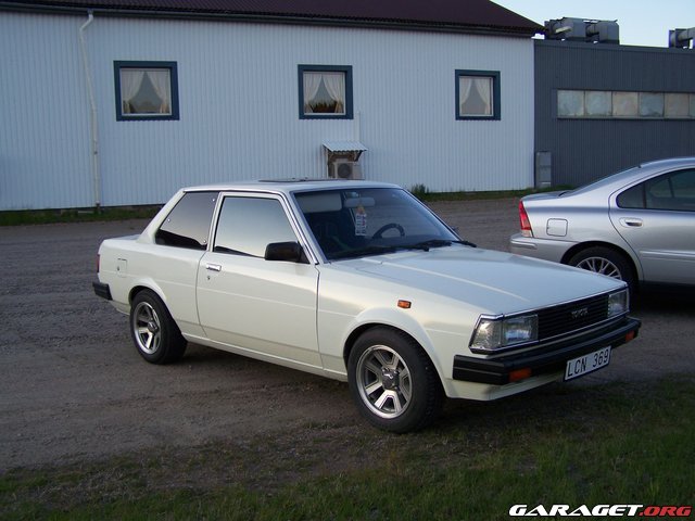 Eiriksmil'82 Toyota Corolla KE70restaurering