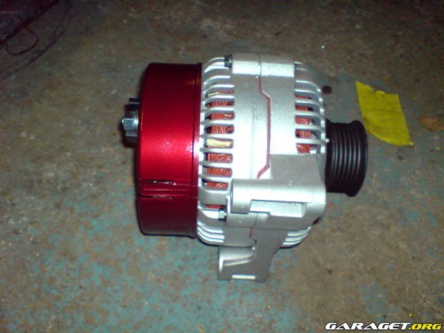 Batterilampan lyser renault