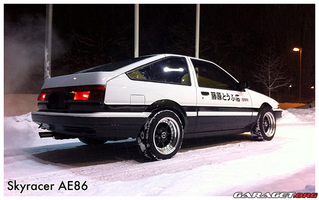[Image: AEU86 AE86 - My AE86 in the snow!]
