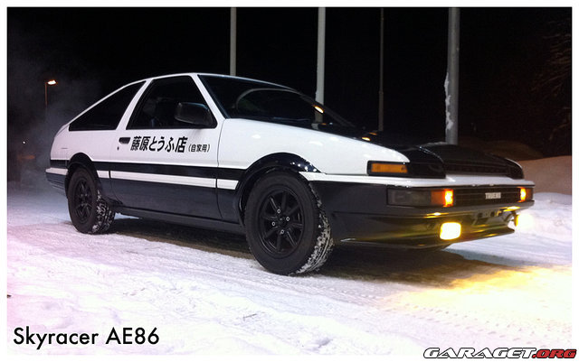 [Image: AEU86 AE86 - My AE86 in the snow!]