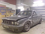 BMW 535 Turbo (har brunnit upp)