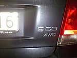Volvo S60 AWD
