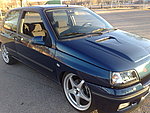 Renault clio 1.8 16v (sport blue)