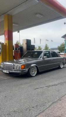 Mercedes W116 350SE Luftfj�dring