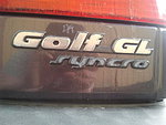 Volkswagen Golf 3 1,8 Syncro