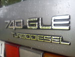 Volvo 740GLE "turbodieselintercooler"