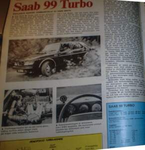Saab 99 Turbo Sedan 4D