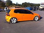 Volkswagen Golf Orange Speed