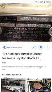Mercury Montclair turnpike cruiser cab