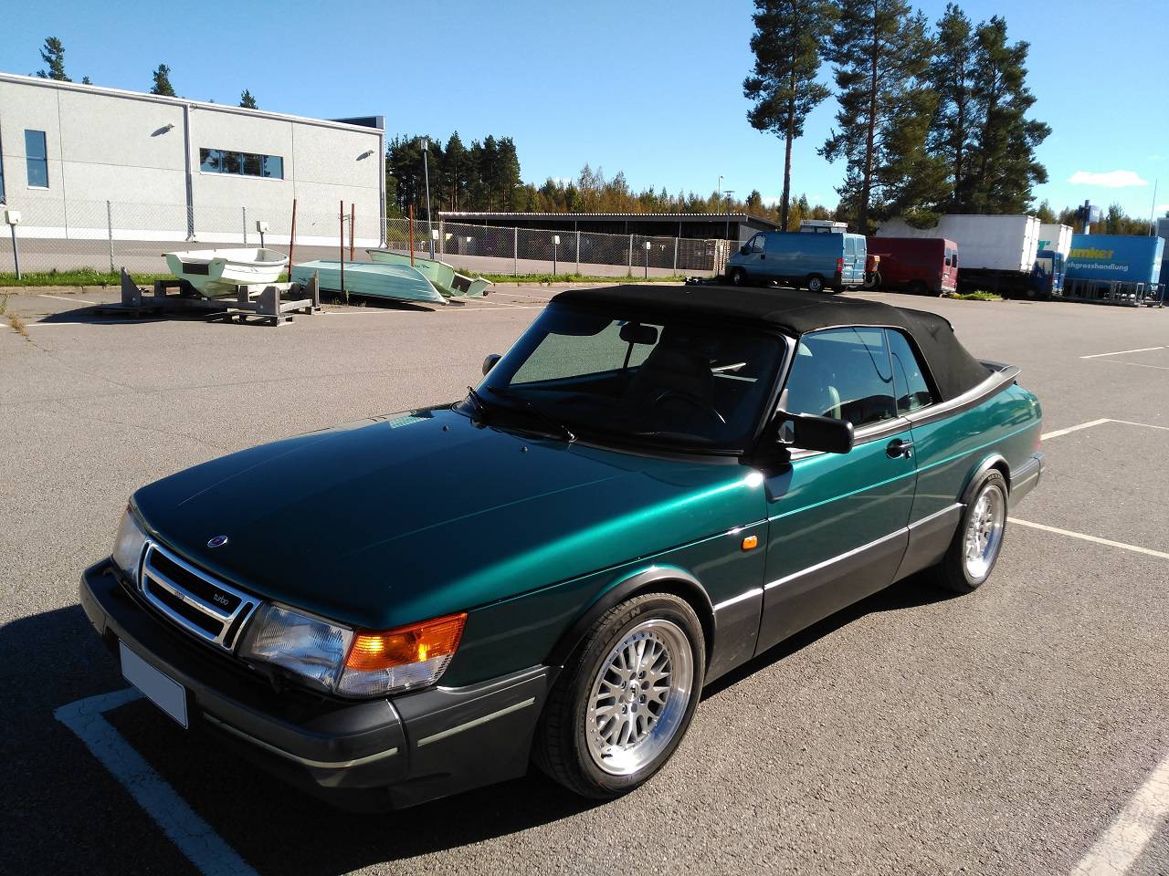 Saab 900 Turbo 16S Aero Cabriolet (1993) - Garaget