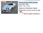 Toyota Supra MKIV Silver