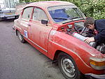 Saab v4 96 rallybil
