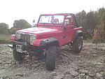 Jeep wrangler offroad