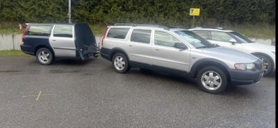 Volvo XC70 med sl�p