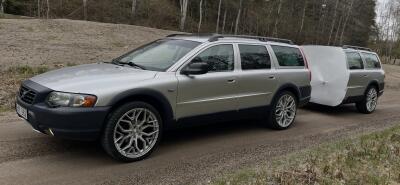 Volvo XC70 med sl�p