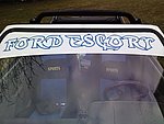 Ford Escort cab