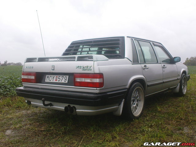 Volvo 740 rear window shop louvers