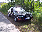 Audi V8 Quattro "Pansarsmurfen"